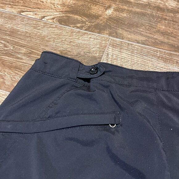 ROYAL ROBBINS Quick Dry Pants Women's Size 12 Black Adjustable Cuff Opening - Picture 13 of 13